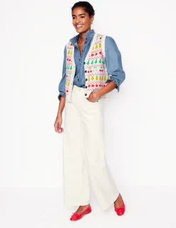 Shirts | Tops & Blouses-Boden Felicity Denim Blouse-Light Authentic LightAuthentic