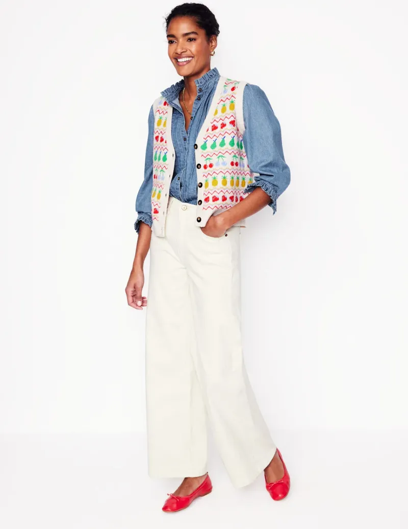 Shirts | Tops & Blouses-Boden Felicity Denim Blouse-Light Authentic LightAuthentic