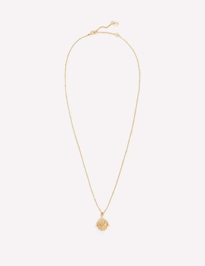 Jewelry-Boden Fine Spinner Pendant Necklace- Gold