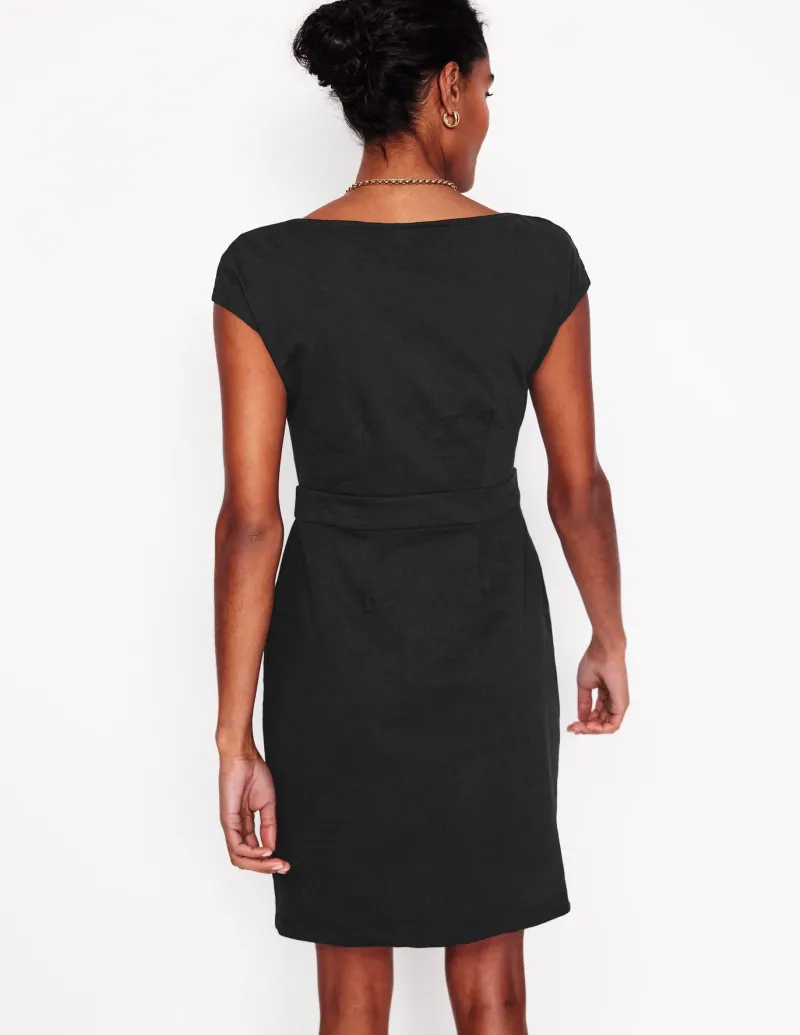 Petite Dresses | Short-Boden Florrie Jersey Dress- Black