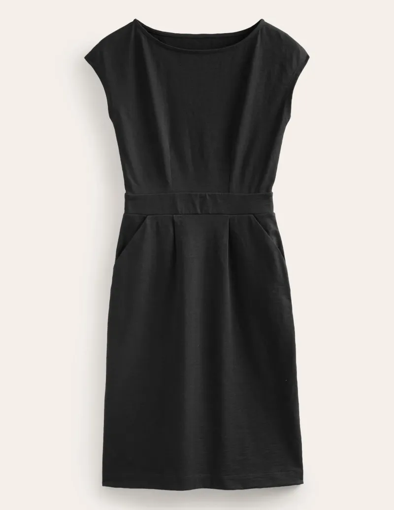 Petite Dresses | Short-Boden Florrie Jersey Dress- Black