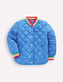 Coats & Jackets-Boden Fun Borg Lined Bomber-Peacock Plume Blue Heartburst PeacockPlumeBlueHeartburst