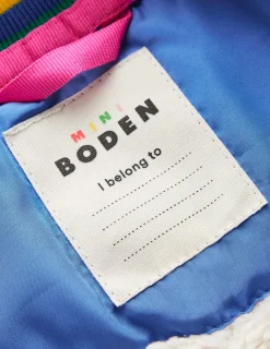 Coats & Jackets-Boden Fun Borg Lined Bomber-Peacock Plume Blue Heartburst PeacockPlumeBlueHeartburst
