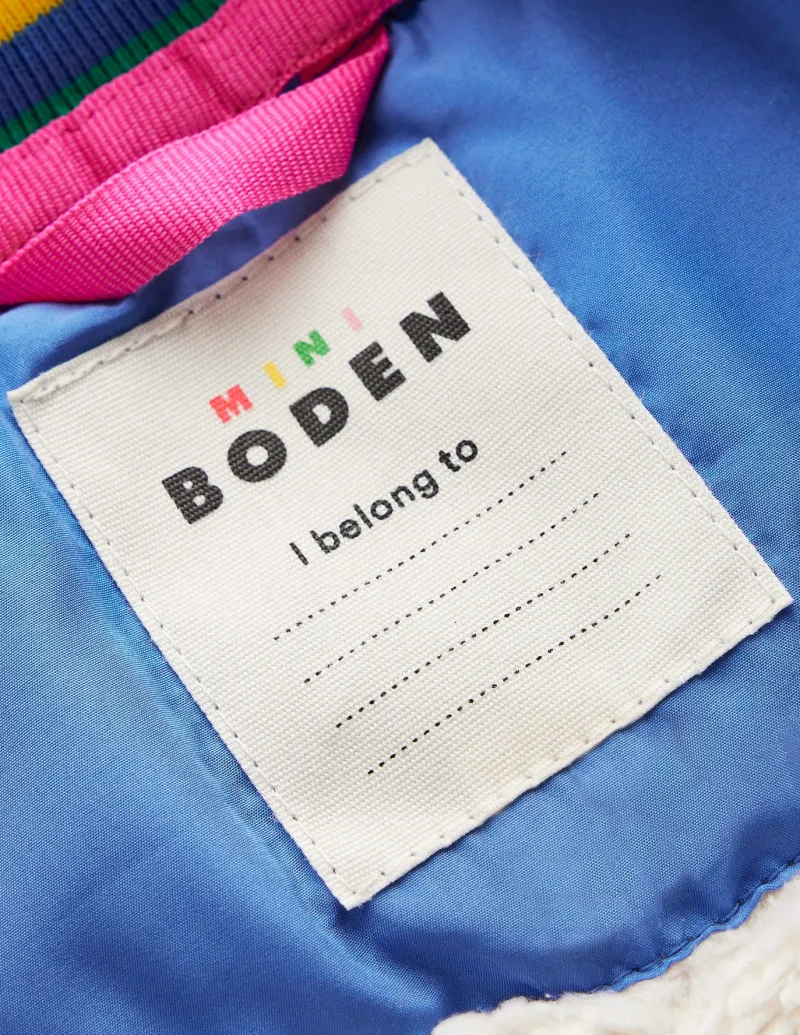 Coats & Jackets-Boden Fun Borg Lined Bomber-Peacock Plume Blue Heartburst PeacockPlumeBlueHeartburst