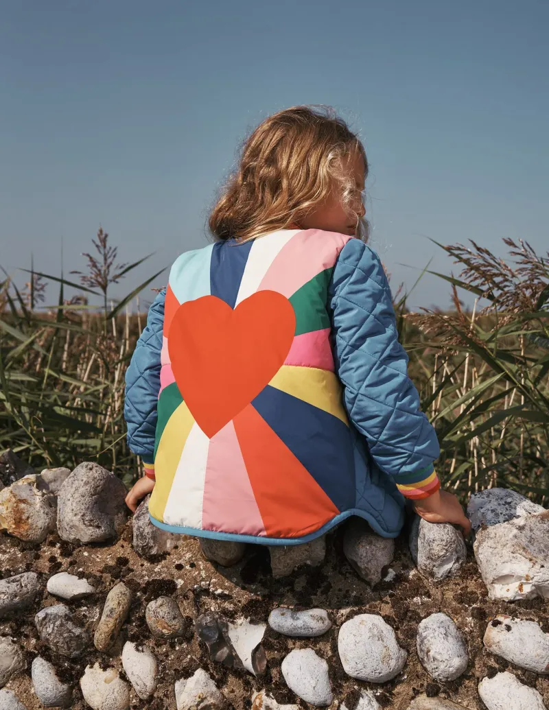 Coats & Jackets-Boden Fun Borg Lined Bomber-Peacock Plume Blue Heartburst PeacockPlumeBlueHeartburst
