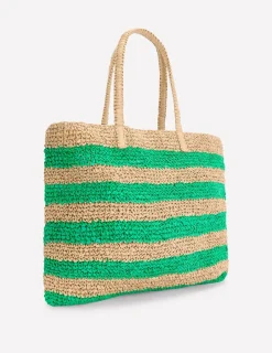 Bags-Boden Fun Holiday Tote- Tan