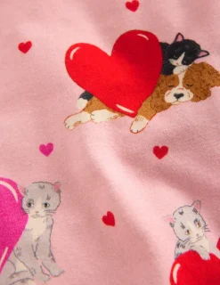 Leggings | Pants & Jeans-Boden Fun Leggings-Chalk Pink Valentines Pets ChalkPinkValentinesPets