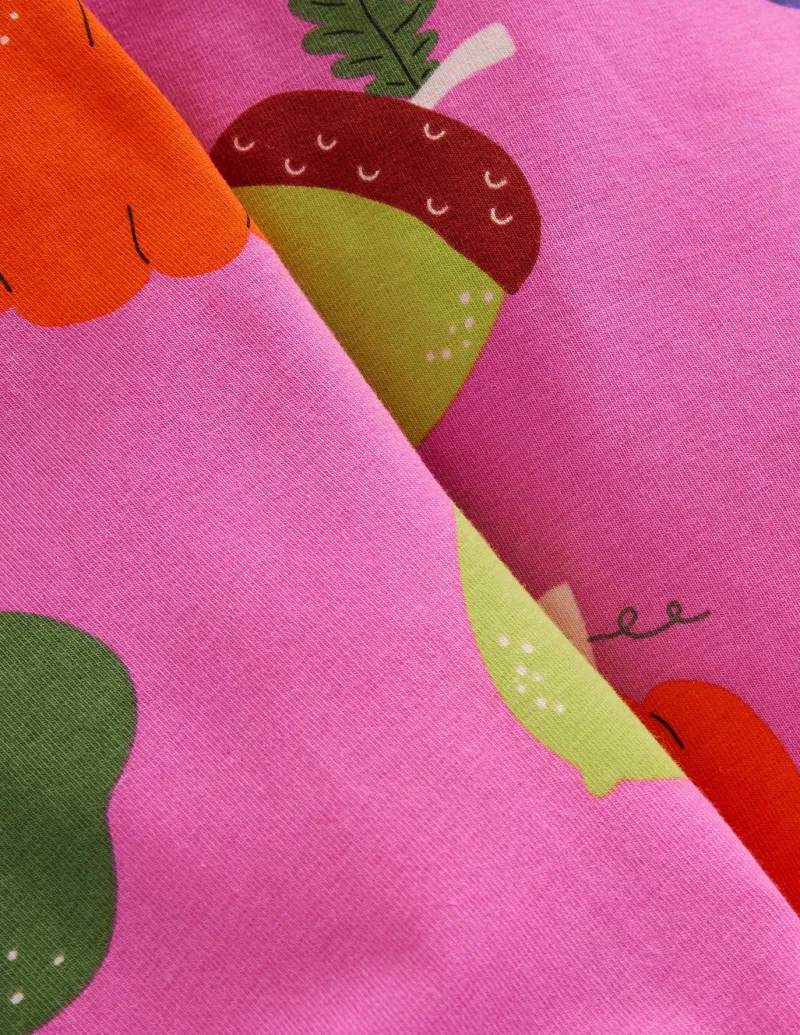 Leggings | Pants & Jeans-Boden Fun Leggings-Cosmos Pink Strawberry Patch CosmosPinkStrawberryPatch