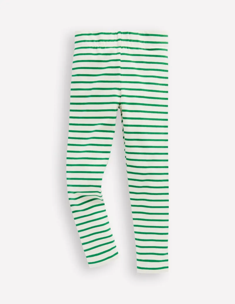 Leggings | Pants & Jeans-Boden Fun Leggings-Green Stripe GreenStripe