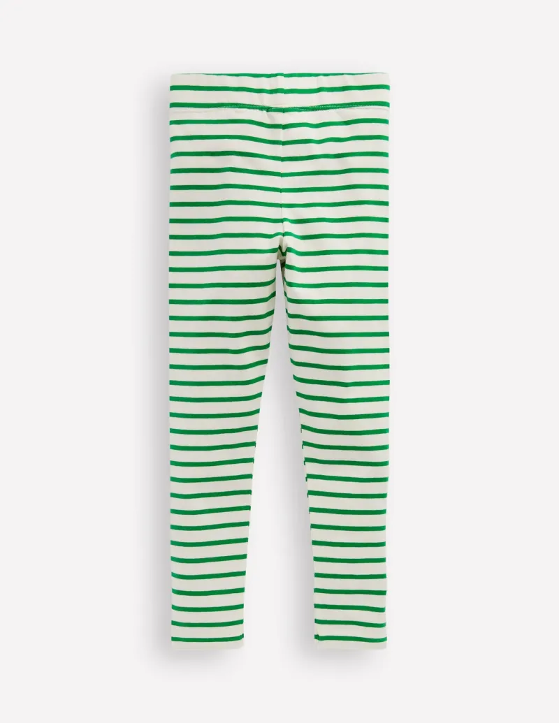 Leggings | Pants & Jeans-Boden Fun Leggings-Green Stripe GreenStripe