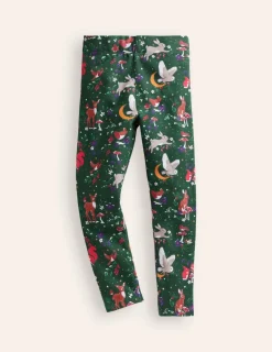 Leggings | Pants & Jeans-Boden Fun Leggings-Ivy Green Festive Woodland IvyGreenFestiveWoodland