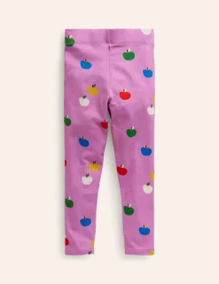 Leggings | Pants & Jeans-Boden Fun Leggings-Vintage Mauve Rainbow Apples VintageMauveRainbowApples