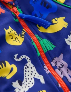 Swimwear & Beachwear-Boden Fun Sun Safe Surfsuit-Sapphire Blue Rainbow Pets SapphireBlueRainbowPets