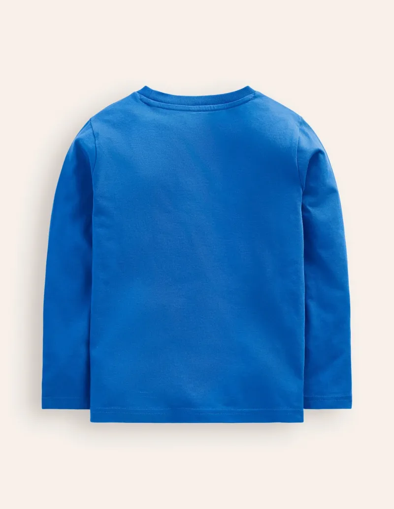 Tops, T-Shirts & Polos-Boden Fun Superstitch Grid T-Shirt-Greek Blue Arctic Animals GreekBlueArcticAnimals