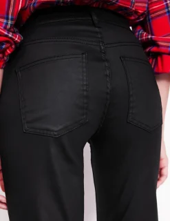 Jeans-Boden Girlfriend Jeans-Black Coated BlackCoated