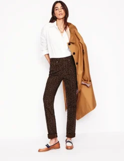 Jeans-Boden Girlfriend Jeans- Leopard