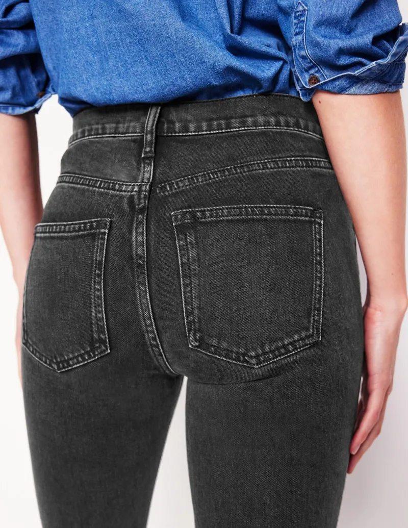 Jeans-Boden Girlfriend Jeans-Washed Black WashedBlack