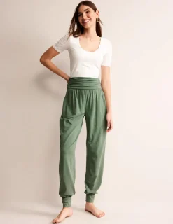 Nightwear & Lougewear | Pants-Boden Hareem Jersey Sweatpants- Alder
