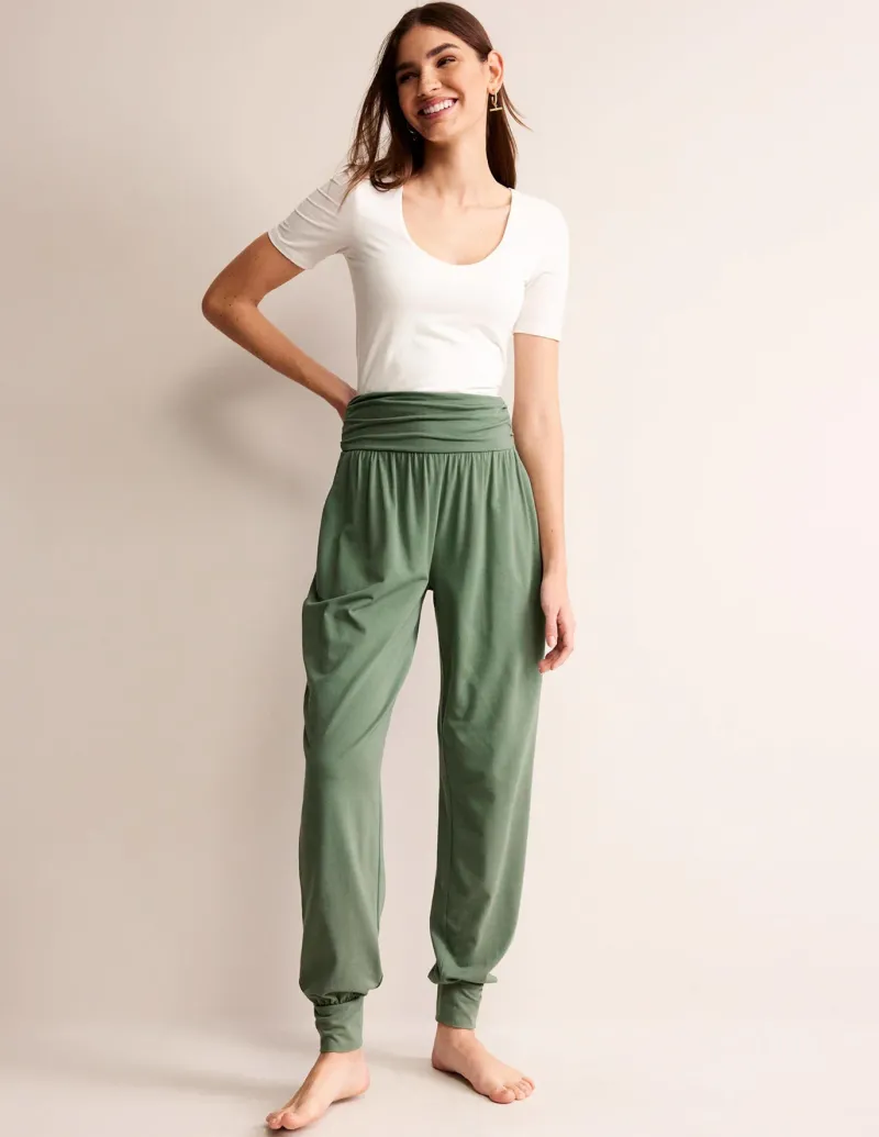 Nightwear & Lougewear | Pants-Boden Hareem Jersey Sweatpants- Alder