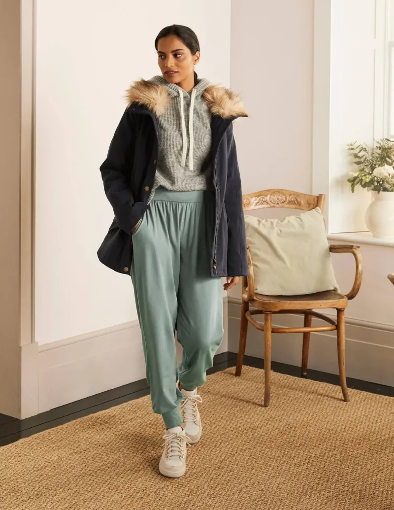 Nightwear & Lougewear | Pants-Boden Hareem Jersey Sweatpants- Alder