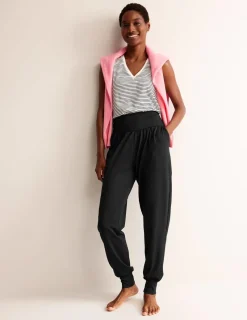 Nightwear & Lougewear | Pants-Boden Hareem Jersey Sweatpants- Black