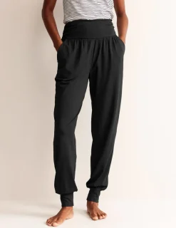 Nightwear & Lougewear | Pants-Boden Hareem Jersey Sweatpants- Black