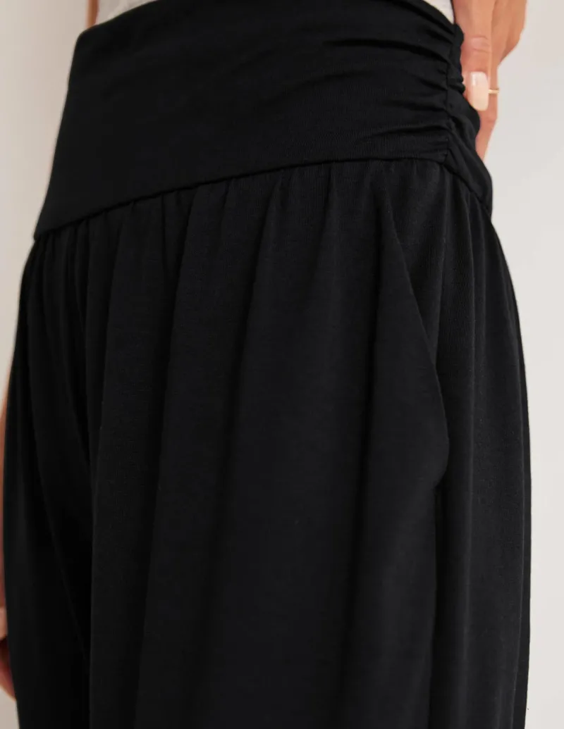 Nightwear & Lougewear | Pants-Boden Hareem Jersey Sweatpants- Black