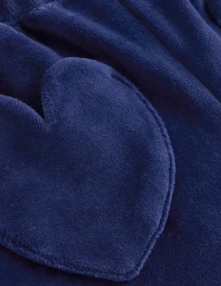 Pants & Jeans-Boden Heart Pocket Velour Sweatpants-Starboard Blue StarboardBlue