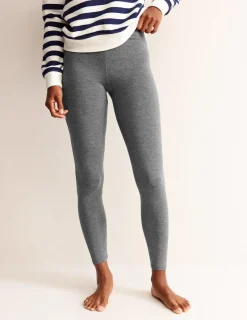 Nightwear & Lougewear | Pants-Boden High Rise Jersey Leggings-Charcoal Marl CharcoalMarl