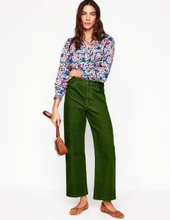 Jeans-Boden High Rise Straight Cord Jeans-Promenade Green PromenadeGreen