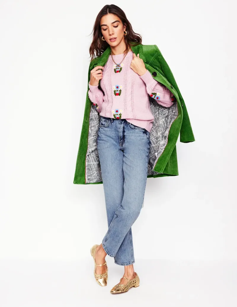 Jeans-Boden High Rise Straight Leg Jeans-Light Wash LightWash
