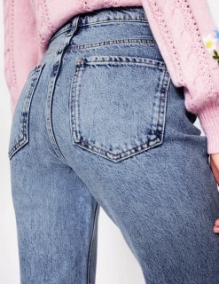 Jeans-Boden High Rise Straight Leg Jeans-Light Wash LightWash