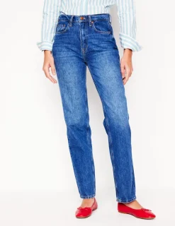 Jeans-Boden High Rise Straight Leg Jeans-Mid Vintage MidVintage