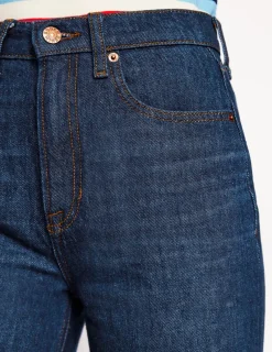 Jeans-Boden High Rise Straight Leg Jeans- Indigo