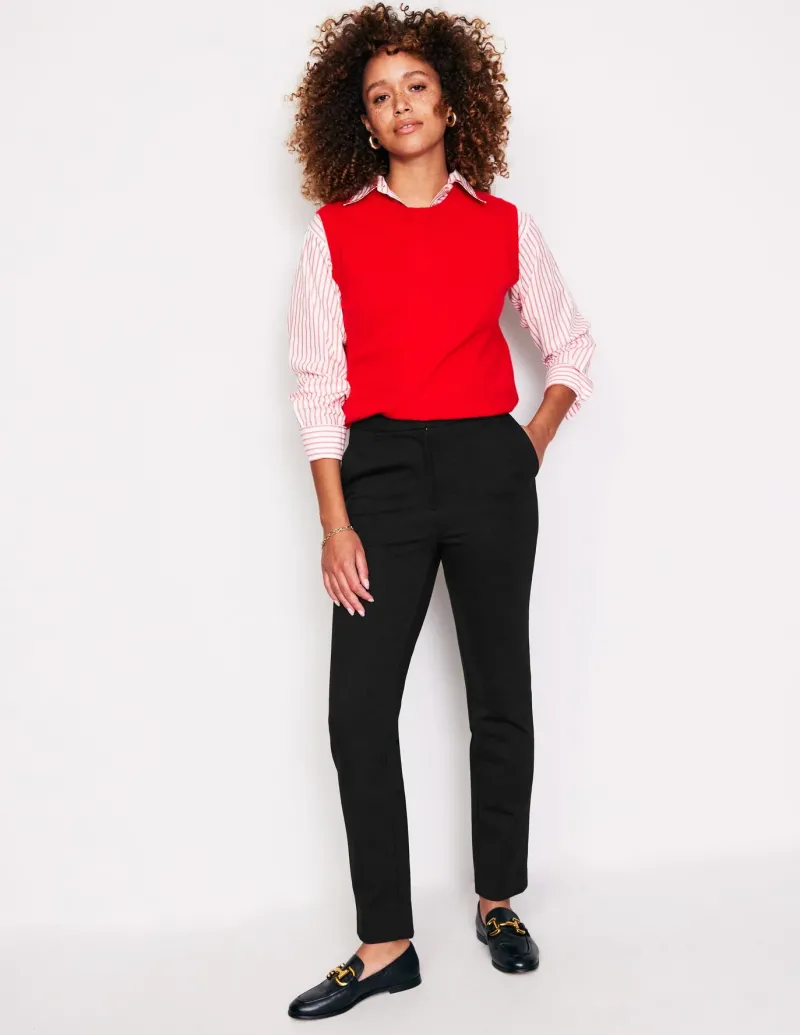 Pants-Boden Highgate Ponte Pants- Black