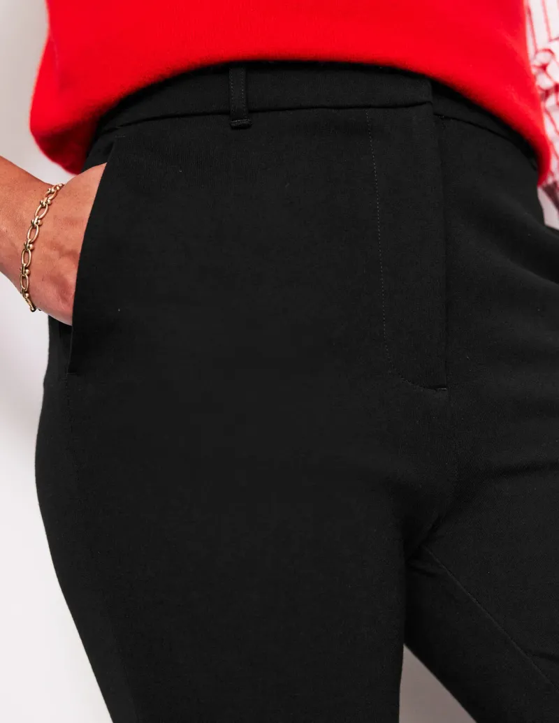 Pants-Boden Highgate Ponte Pants- Black