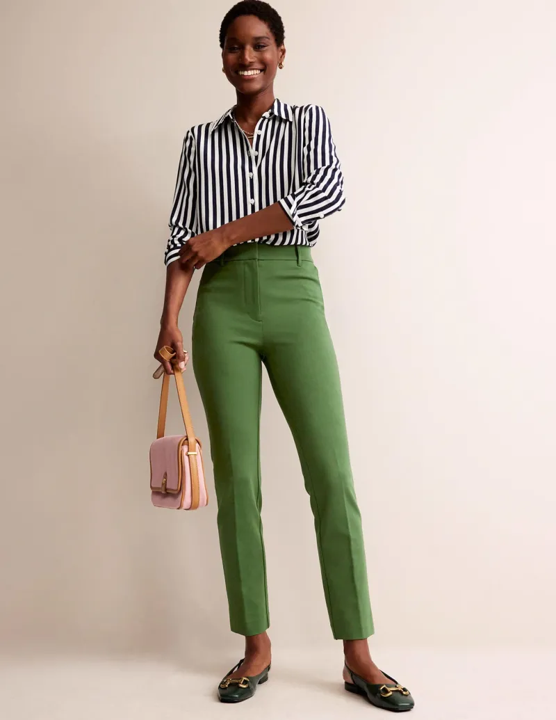 Pants-Boden Highgate Ponte Pants-Winter Green WinterGreen