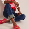 Suits & Tailoring | Flats-Boden Iris Snaffle Loafers-Pillarbox Red PillarboxRed