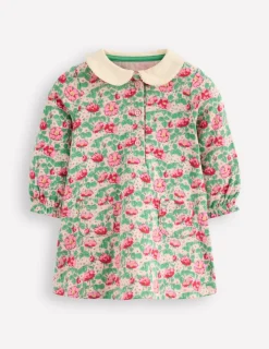 Dresses-Boden Jersey Doublecloth Dress-Pink Wild Rose Floral PinkWildRoseFloral