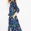 Petite Dresses | Midi-Boden Kate Midi Shirt Dress-French Navy, London Town FrenchNavy,LondonTown