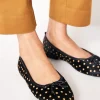 Flats-Boden Kitty Flexi Sole Ballet Flats-Black and Camel Spot BlackandCamelSpot