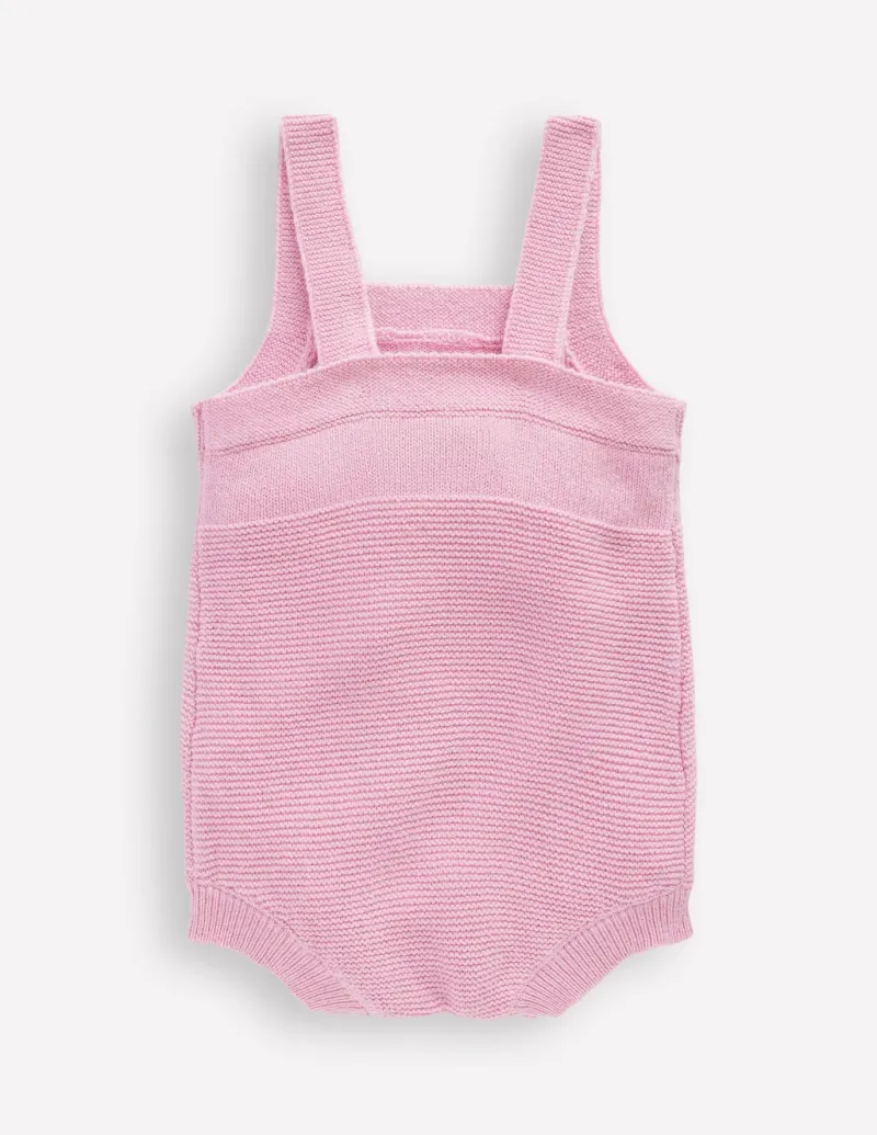 Playsuits & Rompers-Boden Knitted Romper-Vintage Pink Heart VintagePinkHeart