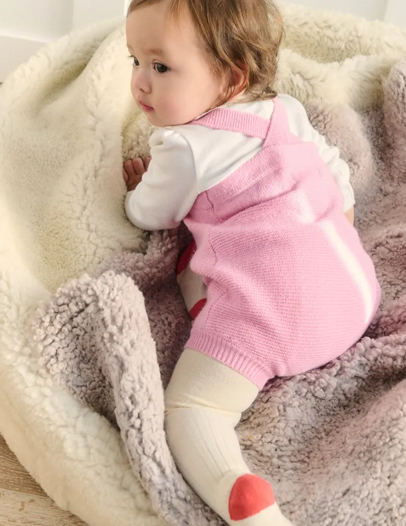 Playsuits & Rompers-Boden Knitted Romper-Vintage Pink Heart VintagePinkHeart