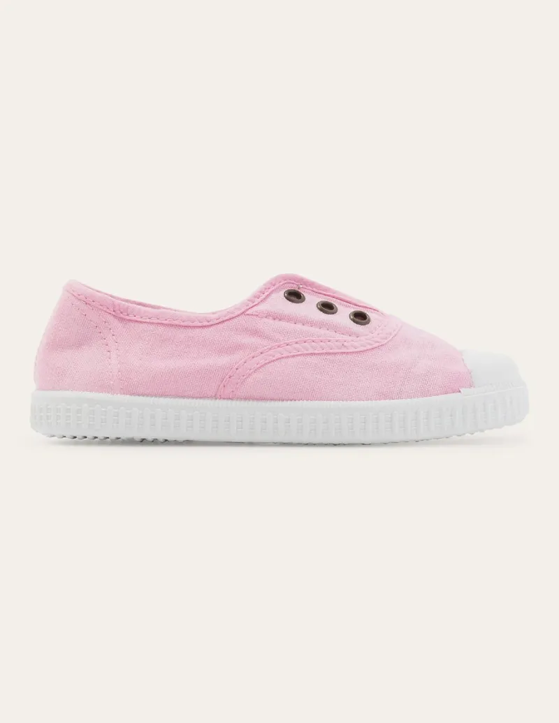 Shoes, Sneakers & Boots-Boden Laceless Canvas Pull-ons-Cameo Pink CameoPink