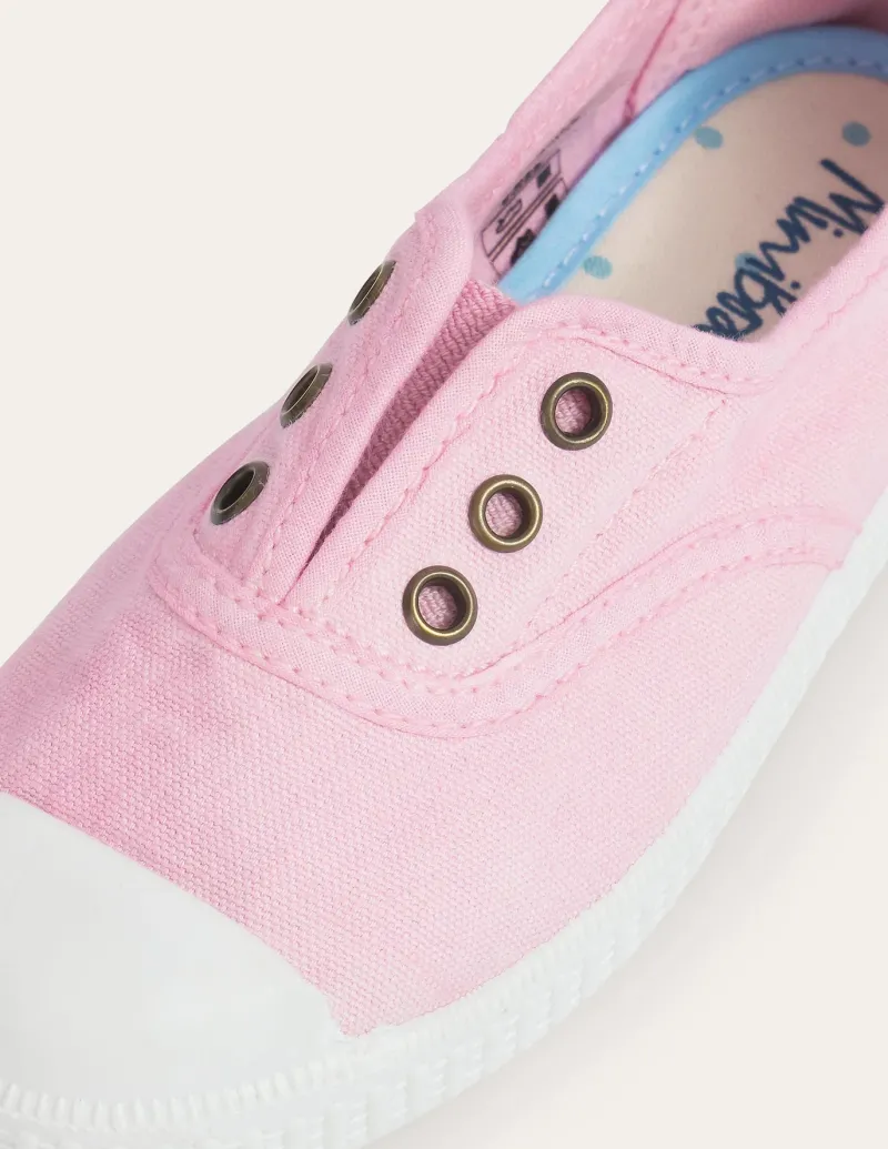 Shoes, Sneakers & Boots-Boden Laceless Canvas Pull-ons-Cameo Pink CameoPink