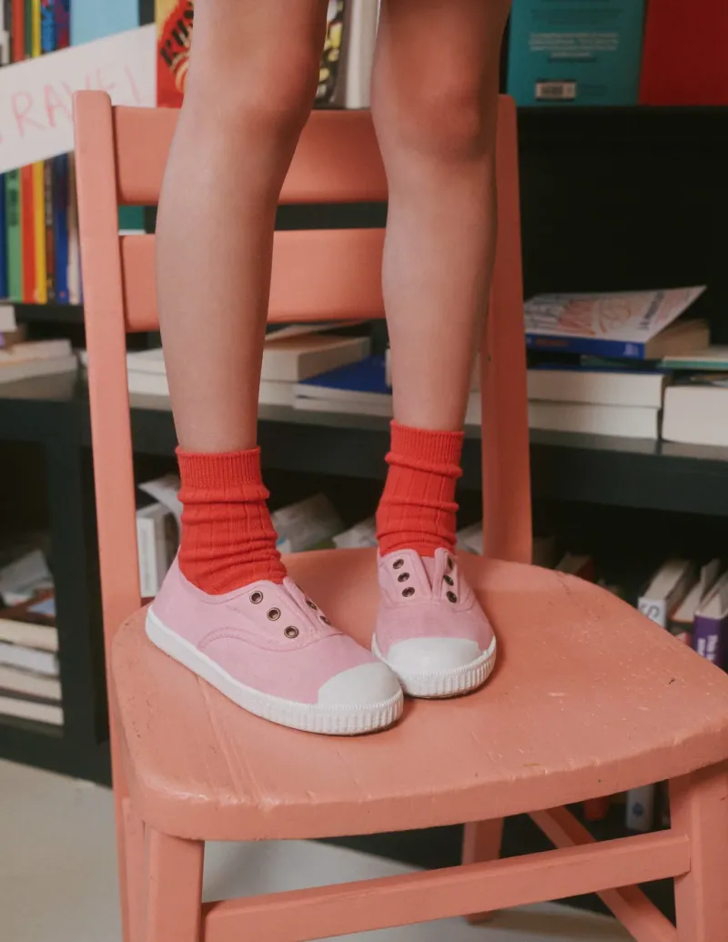 Shoes, Sneakers & Boots-Boden Laceless Canvas Pull-ons-Cameo Pink CameoPink