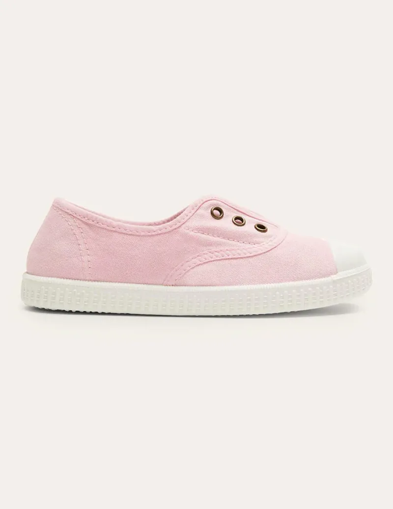 Shoes, Sneakers & Boots-Boden Laceless Canvas Pull-ons-Cameo Pink CameoPink