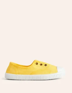 Shoes, Sneakers & Boots-Boden Laceless Canvas Pull-ons-Soft Lemon SoftLemon