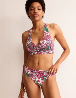 Swimwear-Boden Levanzo Fold Bikini Bottoms-Multi, Fantastical Multi,Fantastical