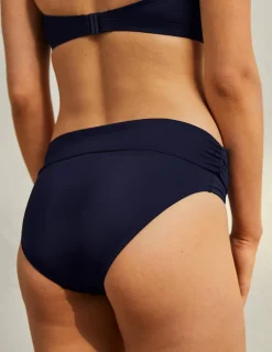 Swimwear-Boden Levanzo Fold Bikini Bottoms-French Navy FrenchNavy
